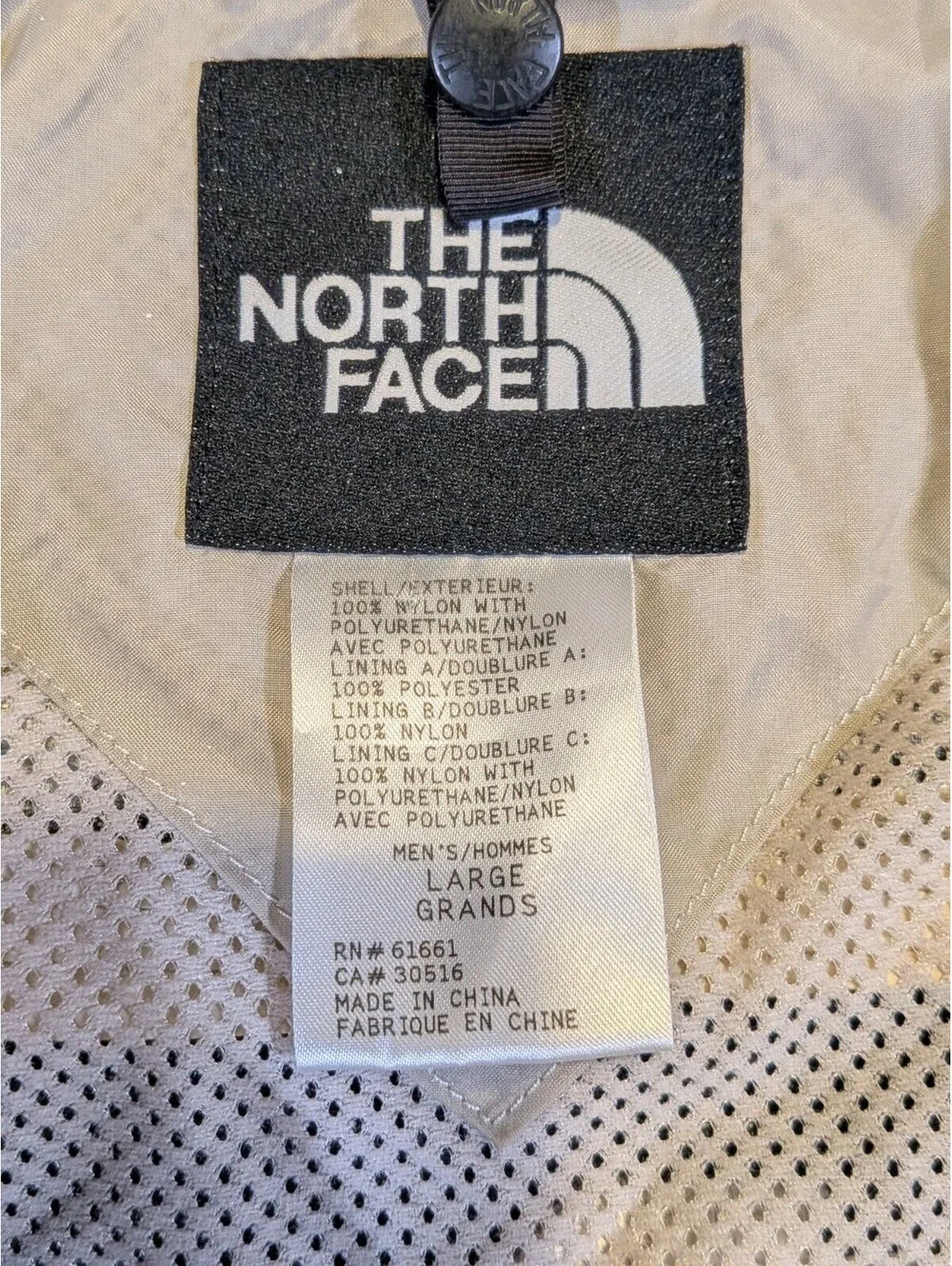 Vintage THE NORTH FACE Ski Snow Jacket Shell Men’s L Black